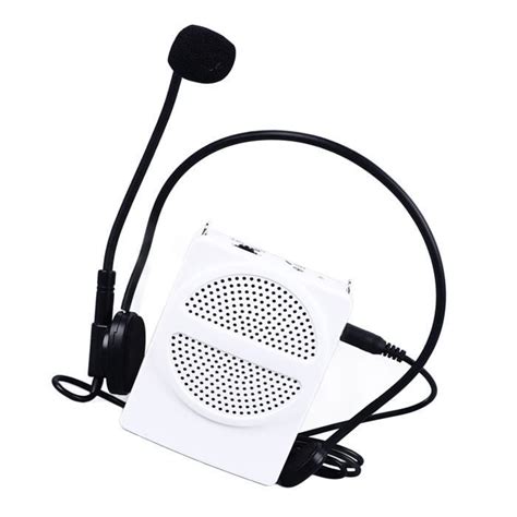 Mxzzand Amplificateur Vocal Portable Amplificateur Vocal Sans Fil Avec