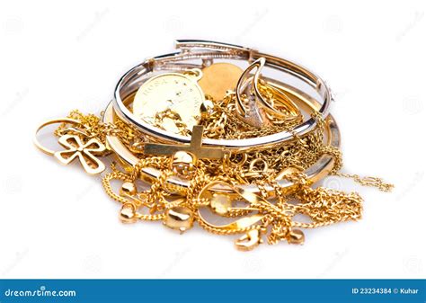 Scrap Gold stock photo. Image of metal, obsolete, bracelet - 23234384