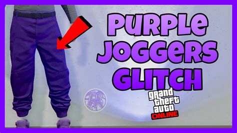 EASY GTA 5 HOW TO GET PURPLE JOGGERS GLITCH 1 50 YouTube