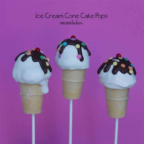 Ice Cream Cone Cake Pops Tutorial