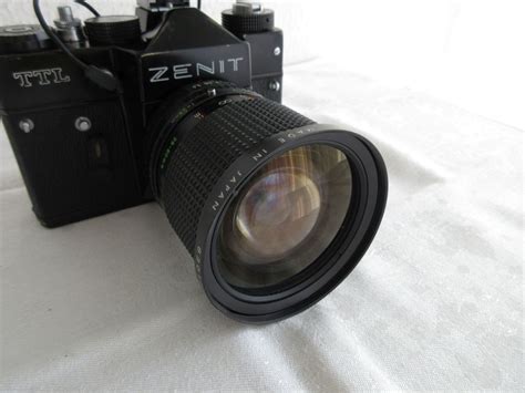 Russische Kamera Zenit TTL mit Blitz und Pentacon Objektiv | Kaufen auf ...
