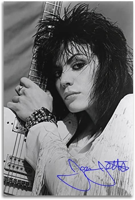 Vintage Music Poster Female Singer Poster Joan Jett Poster