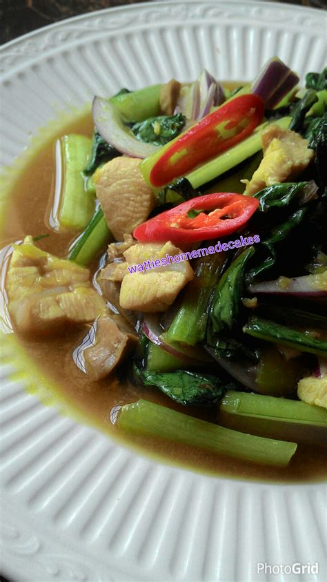 Wattie's HomeMade: Sayur sawi goreng sos tiram