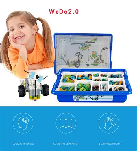 Lego Wedo giá rẻ tương thích Lego Wedo 2 0 STEM Tiểu Học