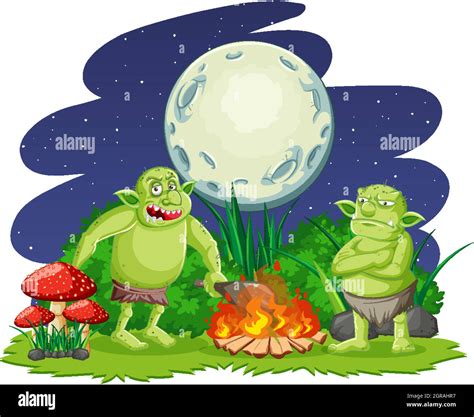 Troll illustration Imágenes vectoriales de stock Página 2 Alamy