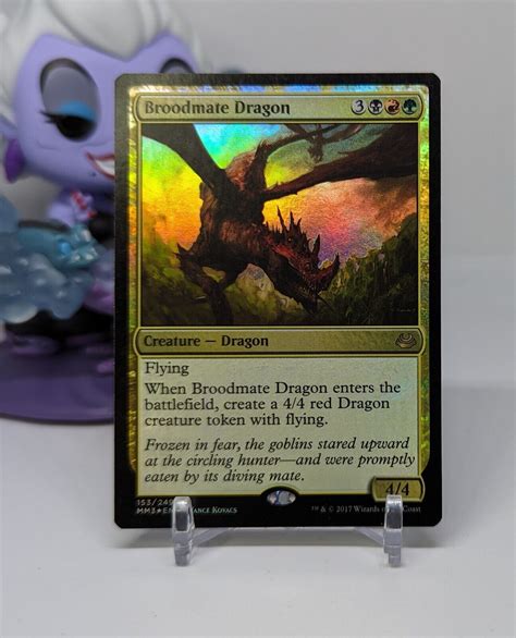 Broodmate Dragon Foil Nm Modern Masters 2017 🐉 Magic The Gathering Mtg