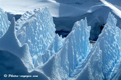 Amazingly carved iceberg - Antarctica