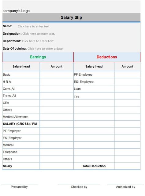 Salary Slip Format 40 Free Excel And Word Templates Free Nude Porn Photos