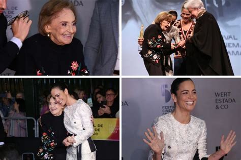 Laura Cardoso E Alice Braga Entram Para Cal Ada Da Fama Em Gramado