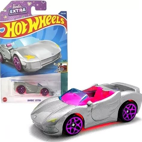 Hot Wheels Barbie Extra Car Cinza Mainline 2022 Embalagem Lacrada Shopee Brasil