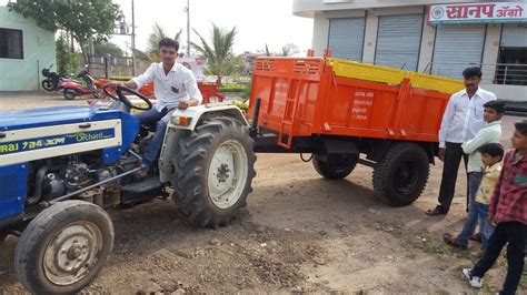 Mini Tractor Trailer At Best Price In Nashik By Sanap Agro Machinery