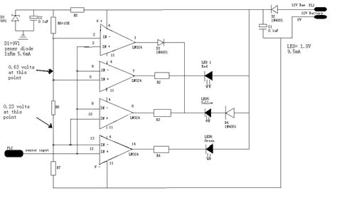 Oxygen Sensor Circuit Diagram