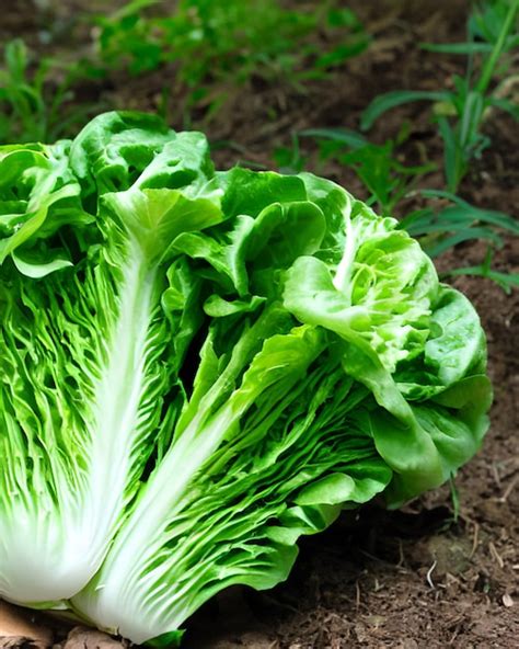 Premium Photo Closeup Of Vibrant Fresh Green Lettuce Leaves