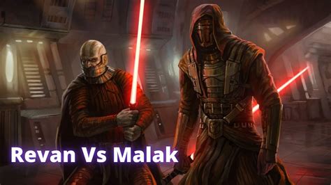 Star Wars Galactic Legacy Revan Vs Malak Youtube