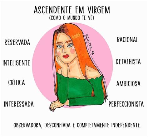 ASCENDENTE DE CADA SIGNO VIRGEM Ascendente Em Virgem Ascendente