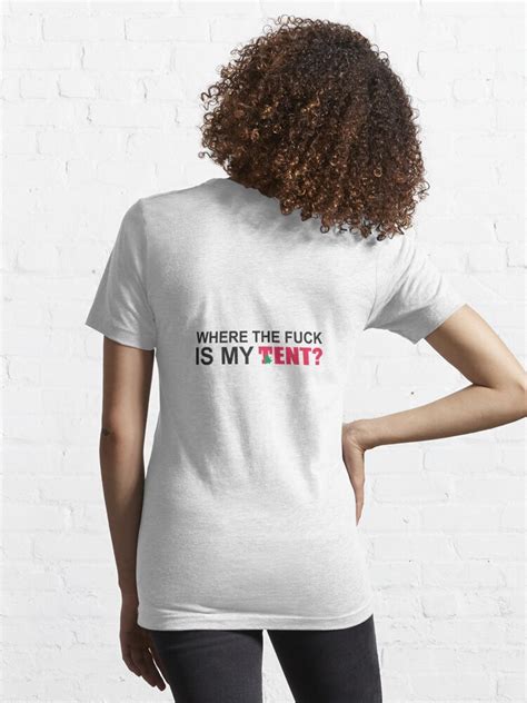 T In The Park Where The Fuck Is My Tent T Shirt For Sale By Badragz Redbubble T Park T
