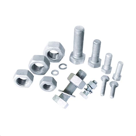 Lightweight Polished Finish Corrosion Resistant Hex Nuts And Bolts At