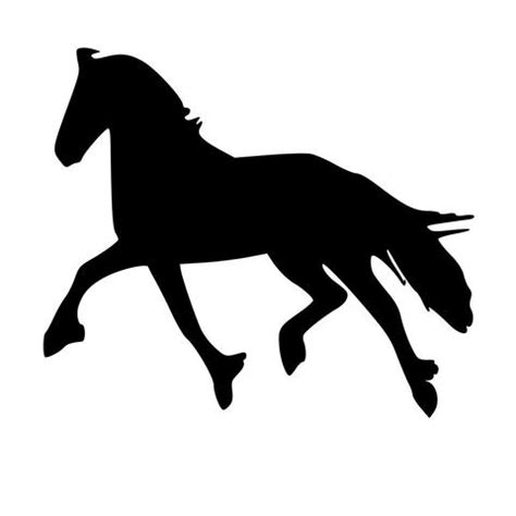 Morgan Horse Silhouette at GetDrawings | Free download