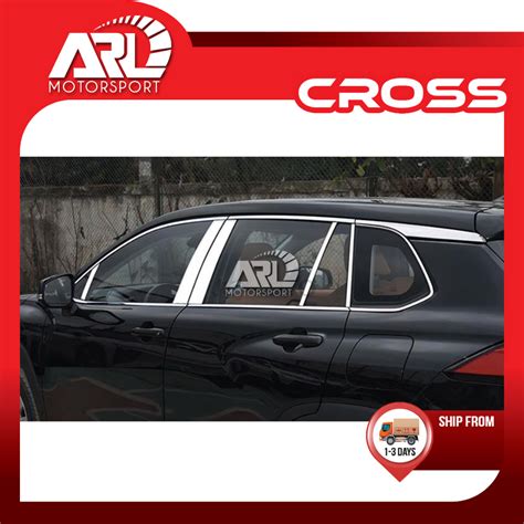 Toyota Corolla Cross Xg Window Chrome Lining Weatherstrip