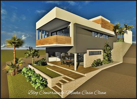 Projetos De Casas Em Terrenos Declive