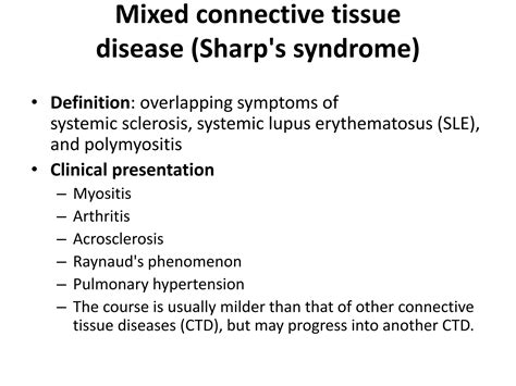 Connective tissue disorder | PPTX