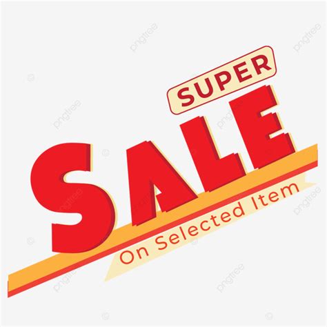 Super Sale Label Vector, Sale, Super Sale, Discount PNG and Vector with ... 