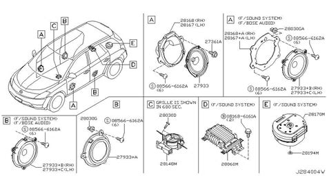 Exploring The Detailed Parts Diagram Of The Nissan Murano