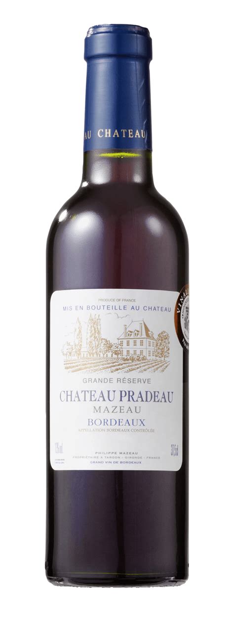 Chat Pradeau Mazeau Bordeaux Rouge Ml Per Fles Ml