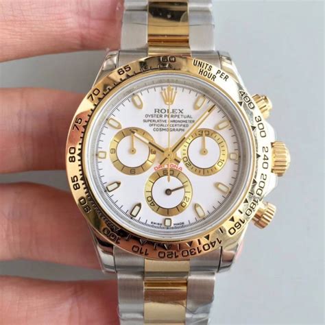 Replica Rolex Daytona Cosmograph A K Yellow Gold Wrapped