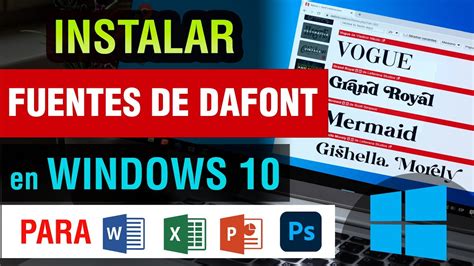 Instalar Fuentes en Windows Cómo Hacerlo Paso a Paso