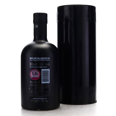 Bruichladdich 1989 Black Art 21 Year Old Edition 22 Whisky Auctioneer