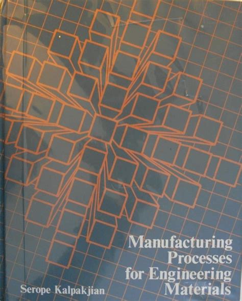 Manufacturing Processes For Engineering Materials Amazon Co Uk