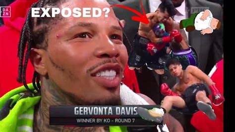 Ryan Garcia Quits 7th Round TKO Stoppage Gervonta Davis Vs Ryan