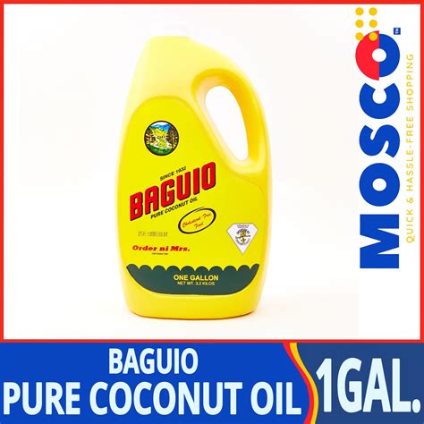 Baguio Pure Coconut Oil Gal Lazada Ph