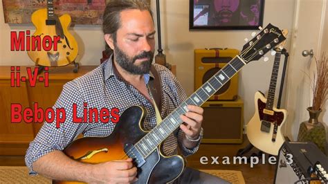 5 Minor Ii V I Jazz Guitar Licks C Minor YouTube