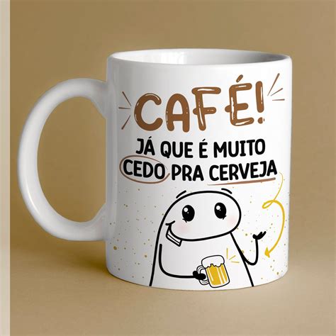 Caneca PromoÇÃo Sem Nome Sem Lata Flork Frases Engraçadas Café