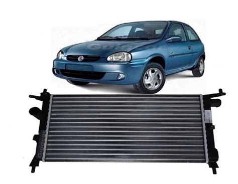 Radiador Corsa 2001 2002 2003 2004 2005 2006 2007 Sem Ar GDA COOLER