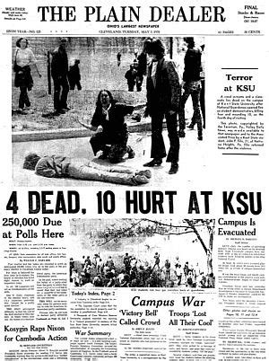 reaction to Kent State shootings | The Pop History Dig