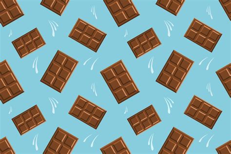 Chocolate Milk Flat Seamless Pattern Design 3333618 Vector Art At Vecteezy