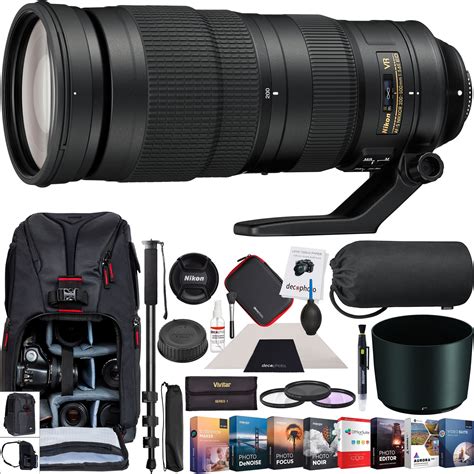 Nikon 200-500mm f/5.6E ED VR AF-S FX Full Frame NIKKOR Super Telephoto