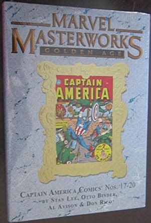 Amazon Marvel Masterworks Golden Age Captain America Hc Vol Dm