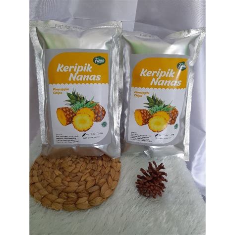 Jual Keripik Buah Nanas Asli Khas Malang Shopee Indonesia