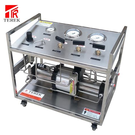 Terek Pneumatic Double Acting Gas Booster Pump Pressurized and Transfer