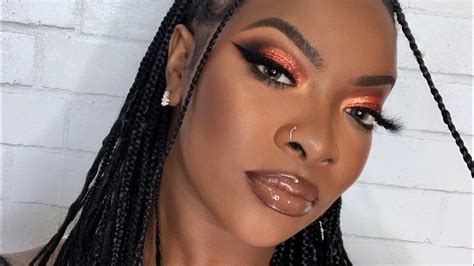 Copper Eyes Nude Lip Makeup Talk Thru YouTube