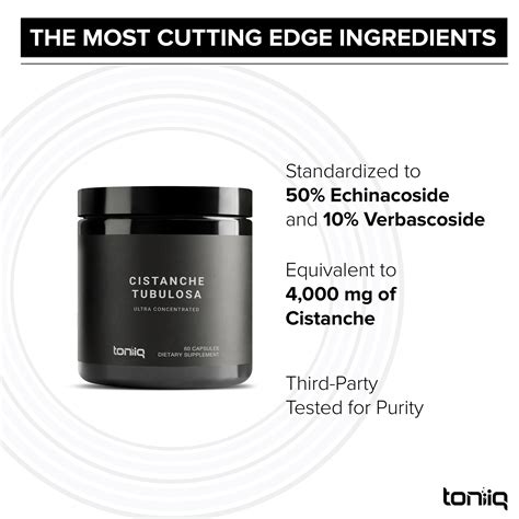 Cistanche Tubulosa 10:1 – Toniiq - Elevated Nutrients