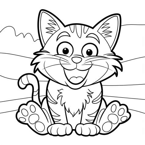 kucing  senang