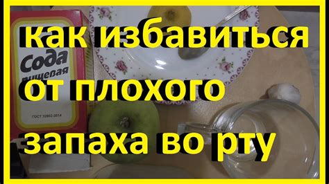как избавиться от запаха чеснока во рту 2019 - YouTube