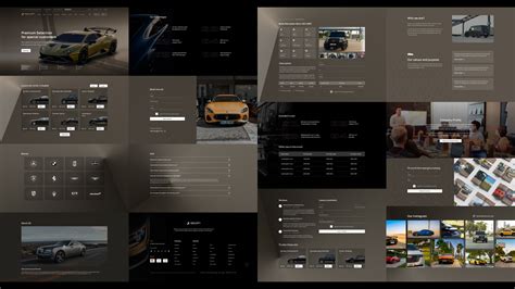 Seven Luxury Car Rental Brand Identity & Web site on Behance