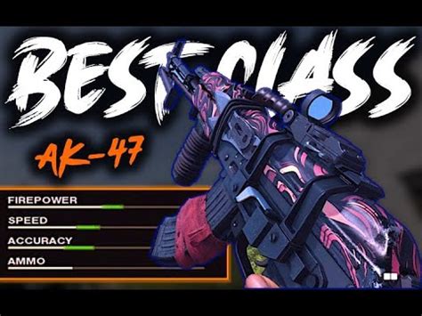 BUFFED AK 47 Best Class Setup Black Ops Cold War Multiplayer YouTube