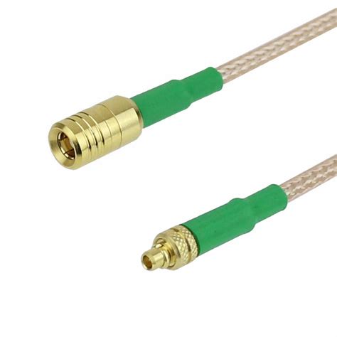 MMCX Plug To SMB Plug Cable RG 316 Coax In 48 Inch With LF Solder